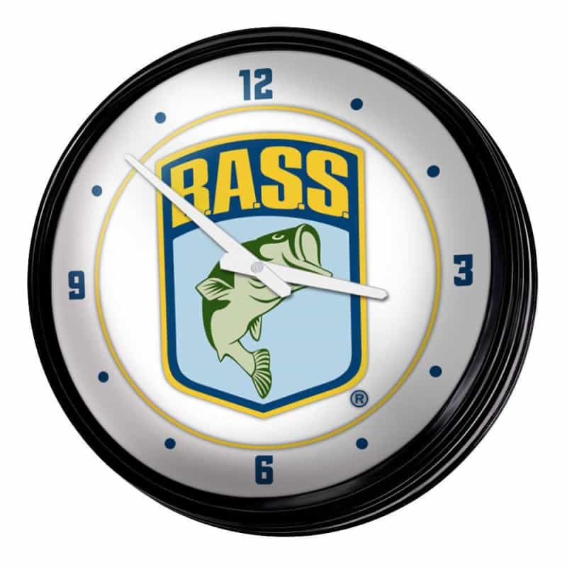 Bassmaster: Retro Lighted Wall Clock