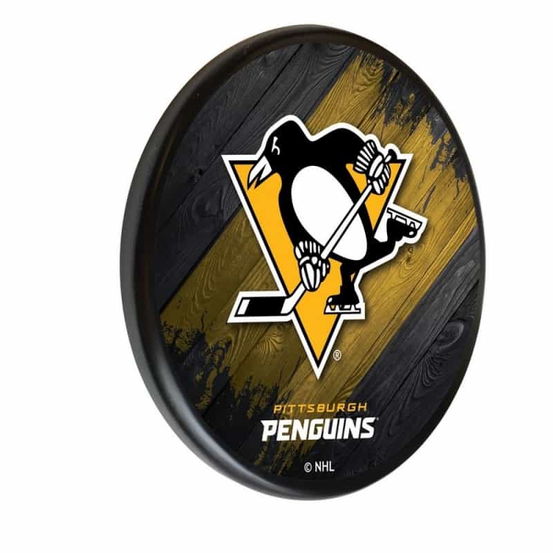 Pittsburgh Penguins Digitally Printed Wood Sign By The Holland Bar Stool Co