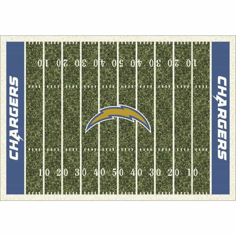 Los Angeles Chargers 4'X6' Homefield Rug