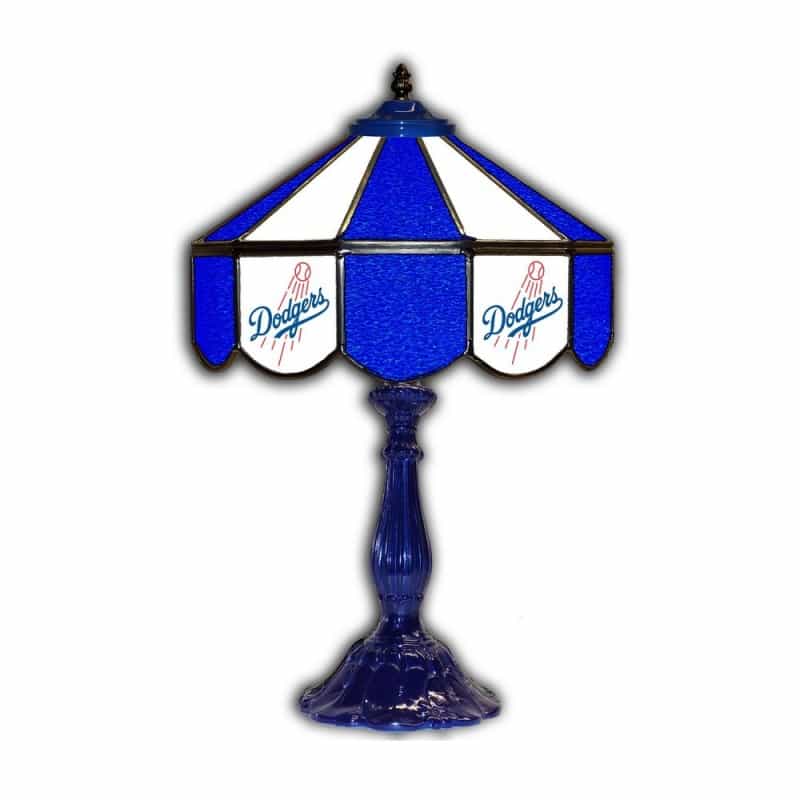 Los Angeles Dodgers 21" Glass Table Lamp