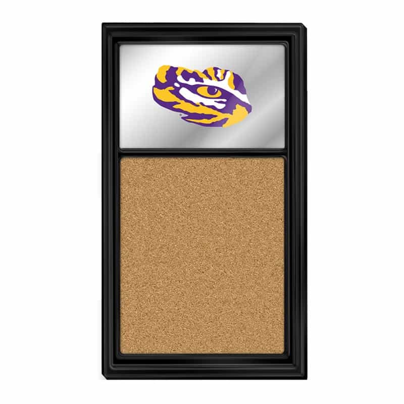 Lsu Tigers: Tiger Eye - Mirrored Cork Note Board