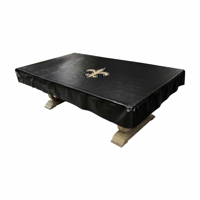 Orleans Saints 8' Deluxe Pool Table Cover