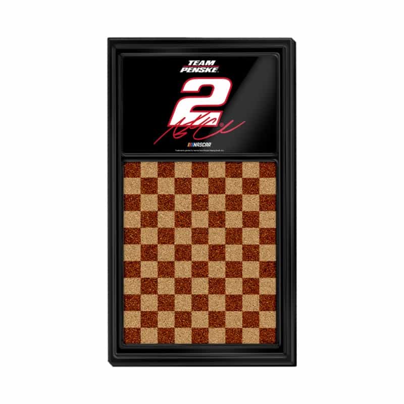 Austin Cindric: Dual Logo - Cork Note Board