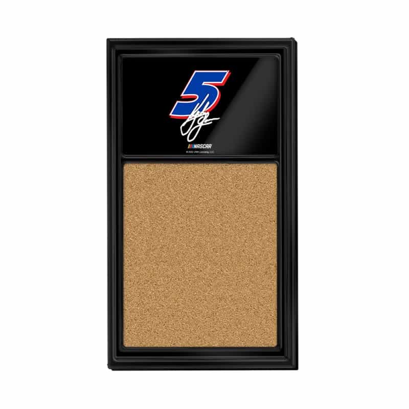 Kyle Larson: Cork Note Board