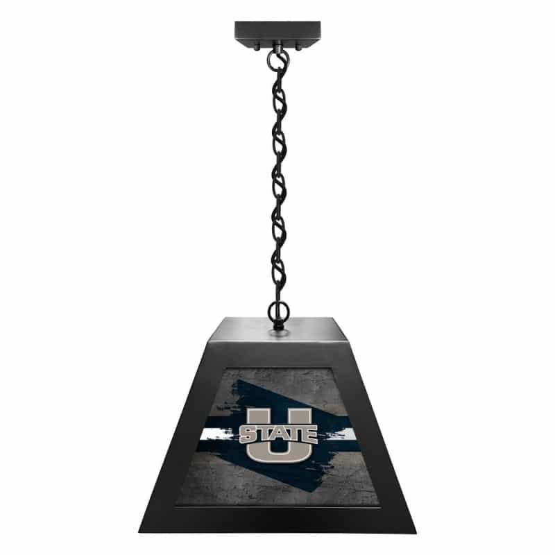 Utah State University Pendant Box Light By Holland Bar Stool Company