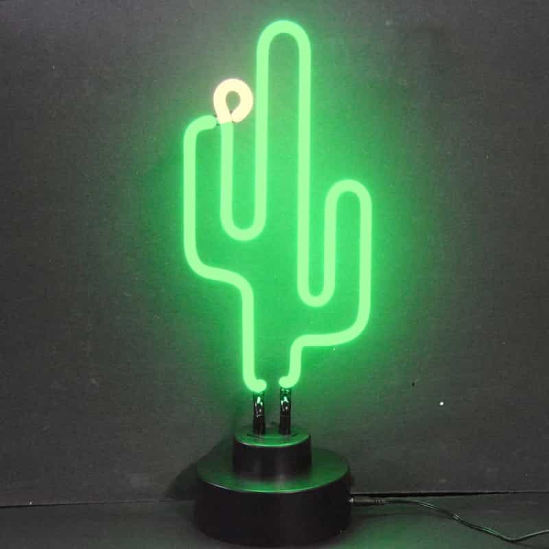 Cactus Neon Sculpture 6" X 22" X 6"