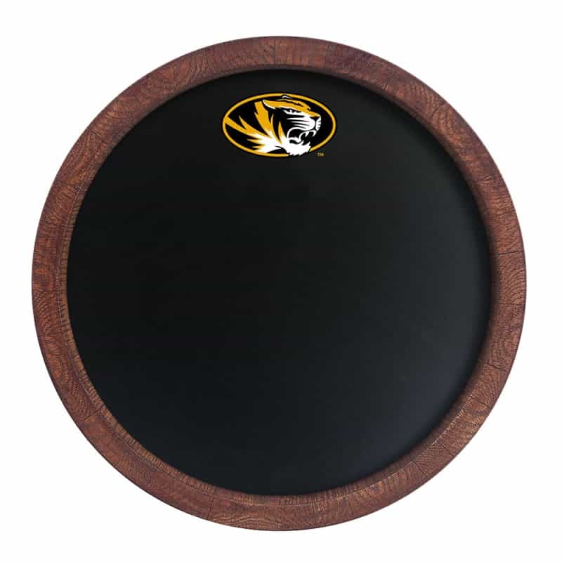 Missouri Tigers: Chalkboard "Faux" Barrel Top Sign