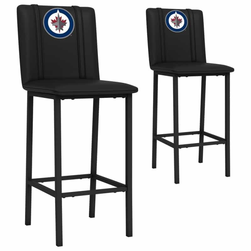 Bar Stool 500 With Winnipeg Jets Logo Set Of 2
