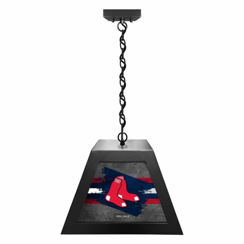 Boston Red Sox Pendant Box Light By Holland Bar Stool Company