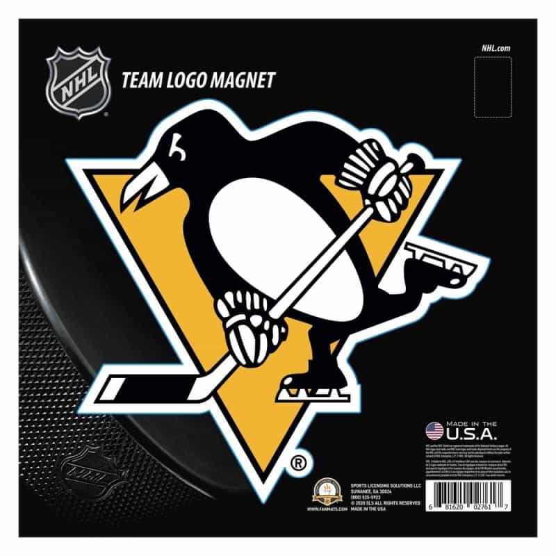 Pittsburgh Penguins Large Team Logo Magnet 10" (8.7329"X8.3078")