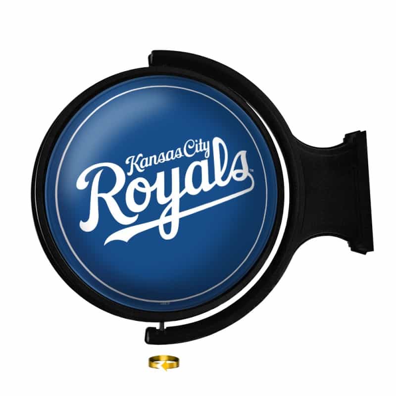 Kansas City Royals: Logo - Original Round Rotating Lighted Wall Sign