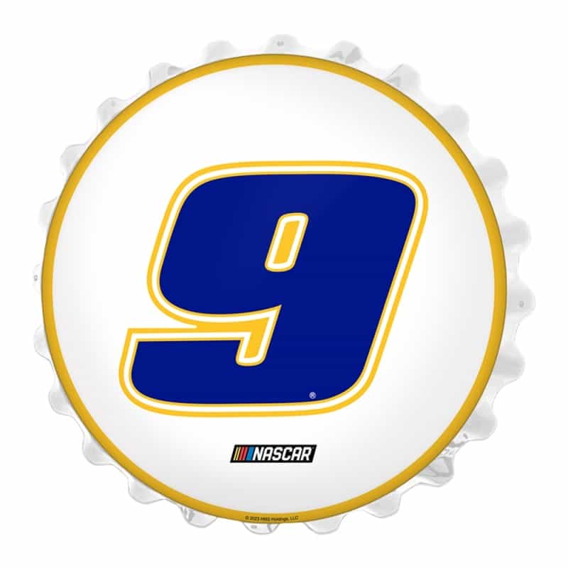 Chase Elliott: Bottle Cap Wall Light