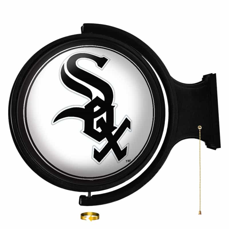 Chicago White Sox: Logo - Original Round Rotating Lighted Wall Sign
