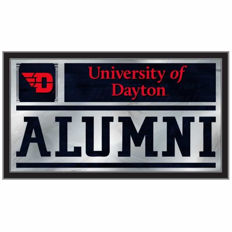University Of Dayton Alumni Mirror By Holland Bar Stool Co