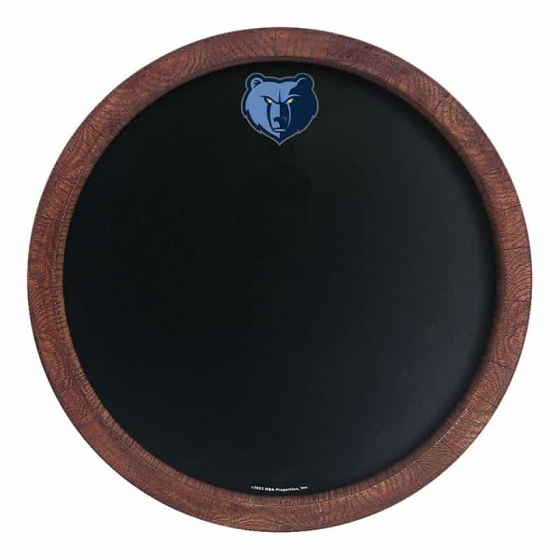 Memphis Grizzlies: "Faux" Barrel Framed Chalkboard