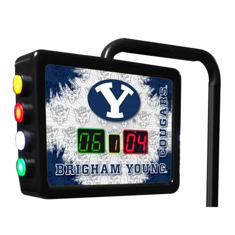 Brigham Young University Shuffleboard Electronic Scoring Unit By Holland Bar Stool Co
