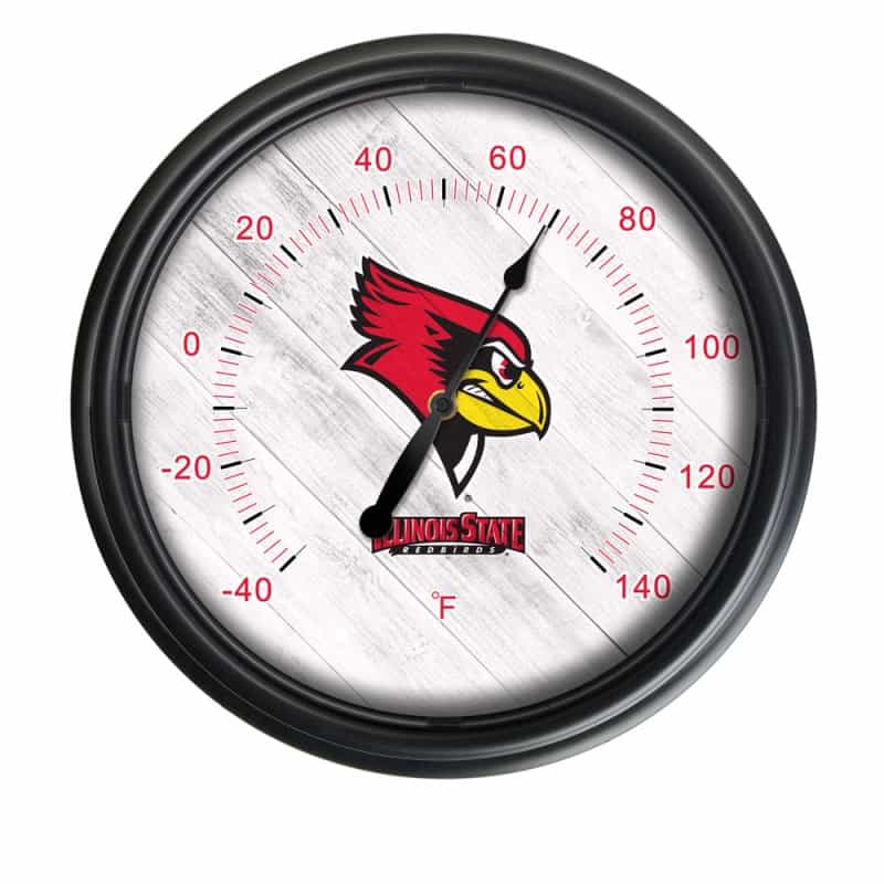 Illinois State University Indoor/Outdoor Led Thermometer By Holland Bar Stool Company