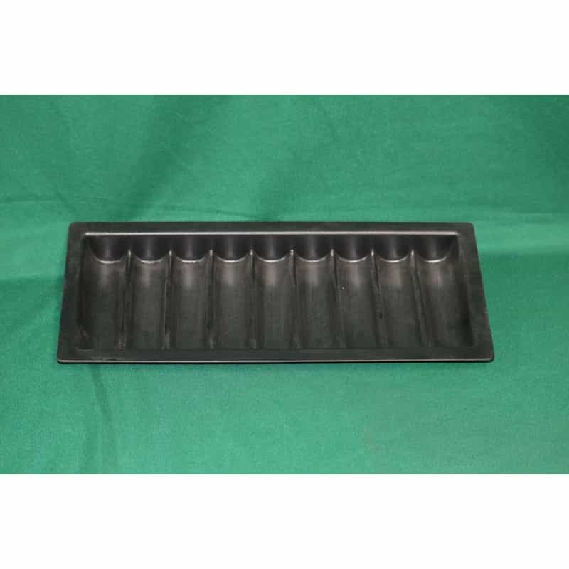 9 Tube Black Abs Plastic