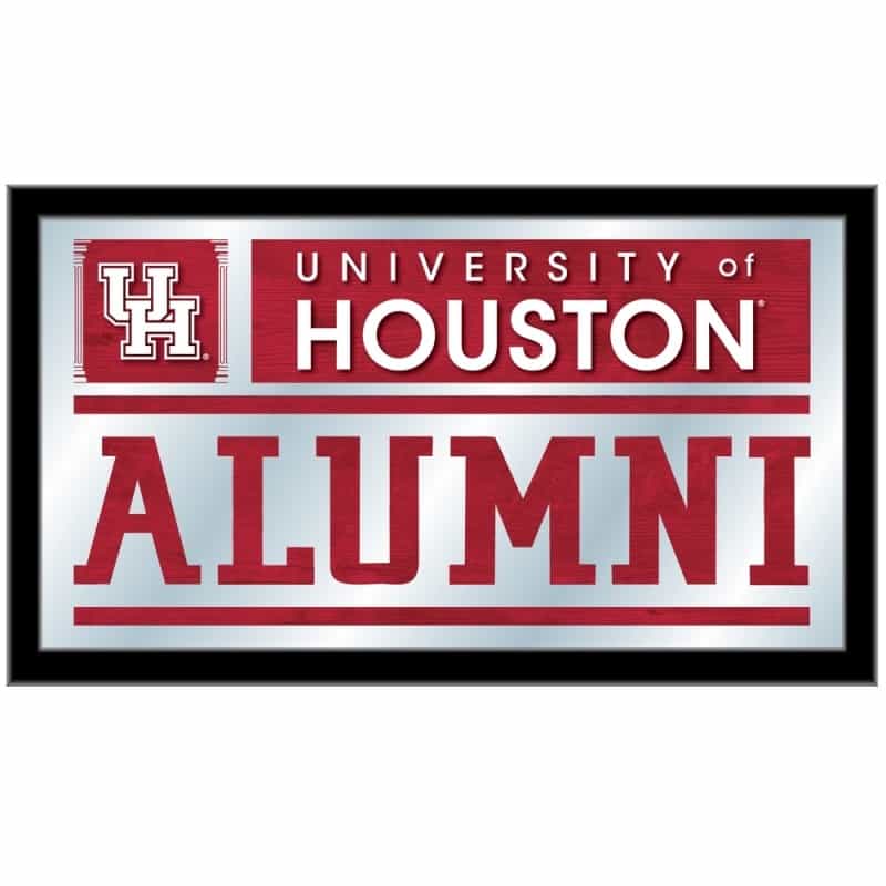 Houston Alumni Mirror By Holland Bar Stool Co