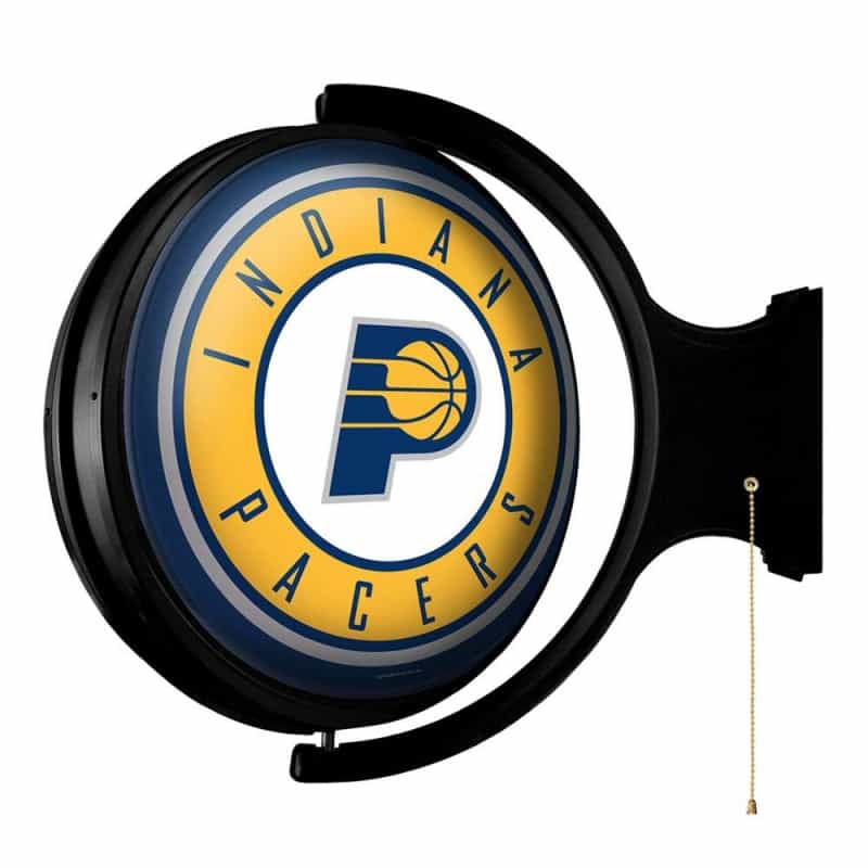 Indiana Pacers: Original Round Rotating Lighted Wall Sign