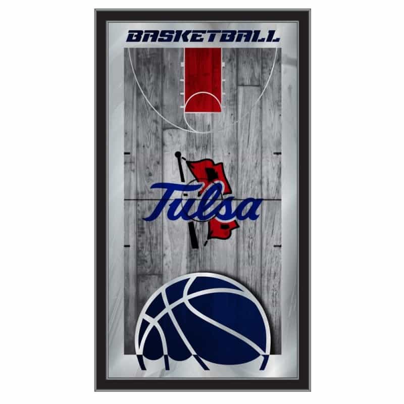 Tulsa 15" X 26" Basketball Mirror By Holland Bar Stool Company