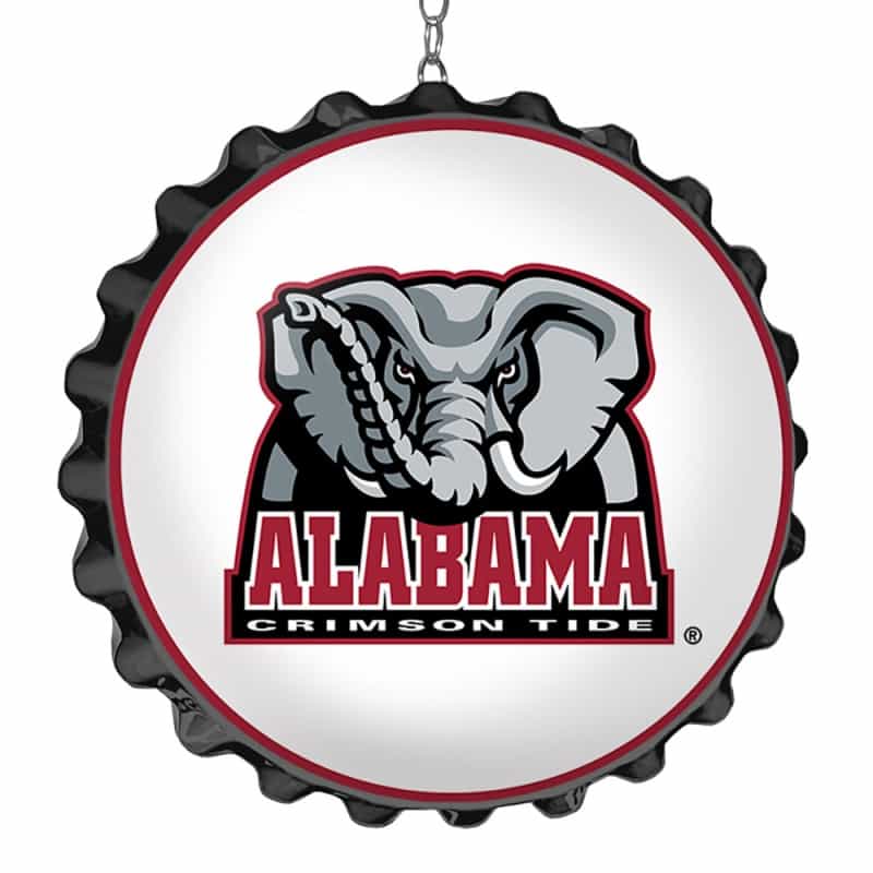 Alabama Crimson Tide: Mascot - Bottle Cap Dangler