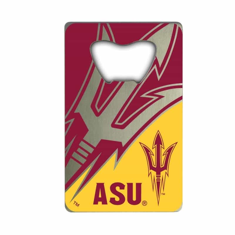 Arizona State Sun Devils Credit Card Style Bottle Opener - 2" X 3.25"