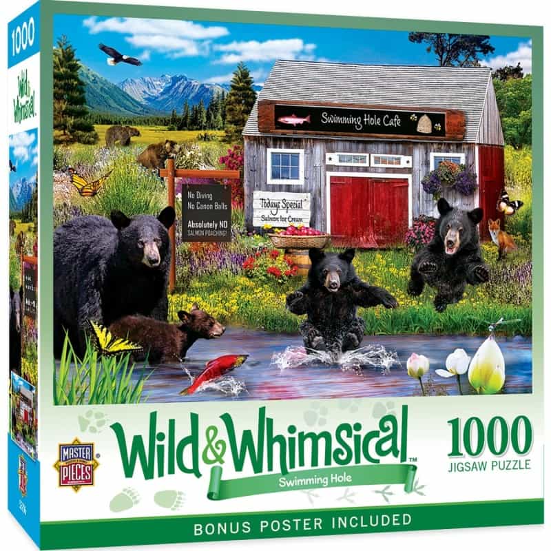 Wild & Whimsical - Swimming Hole 1000 Piece Puzzle
