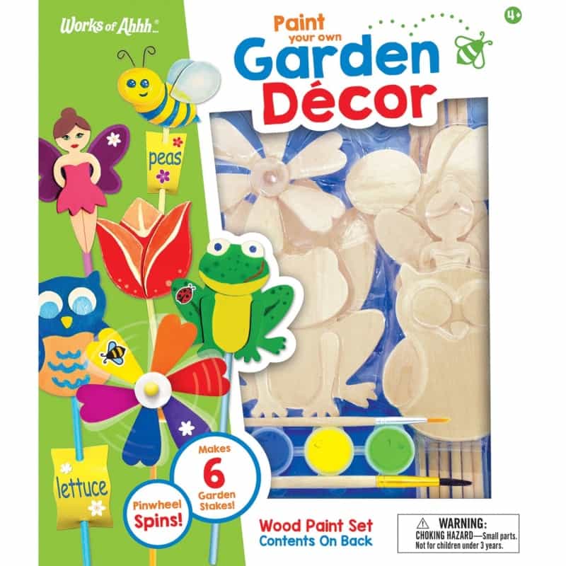 Garden Decor - Wood Paint Kit