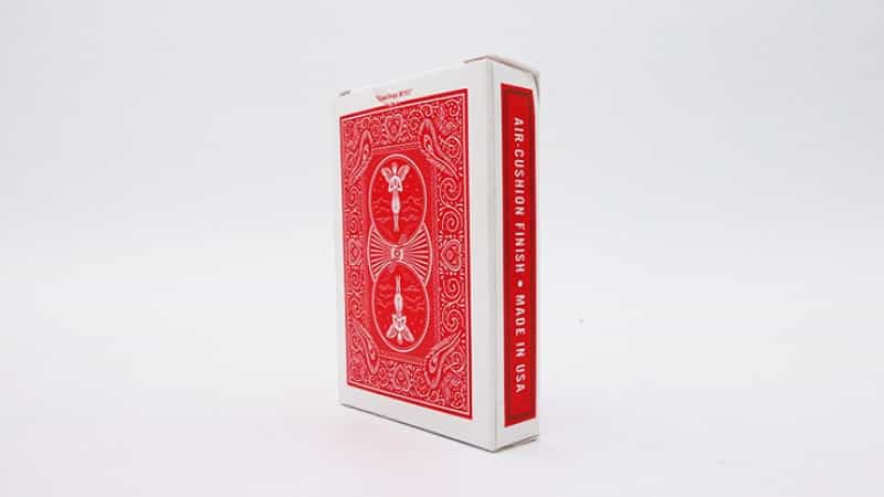 Bicycle Mandolin Box Empty (Red) By Us Playing Card Co