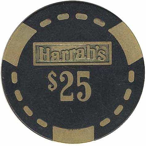 Harrah's Casino Reno/Tahoe Nevada $25 Chip 1980s