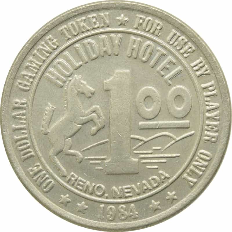 Holiday Casino Reno Nv $1 Token 1984
