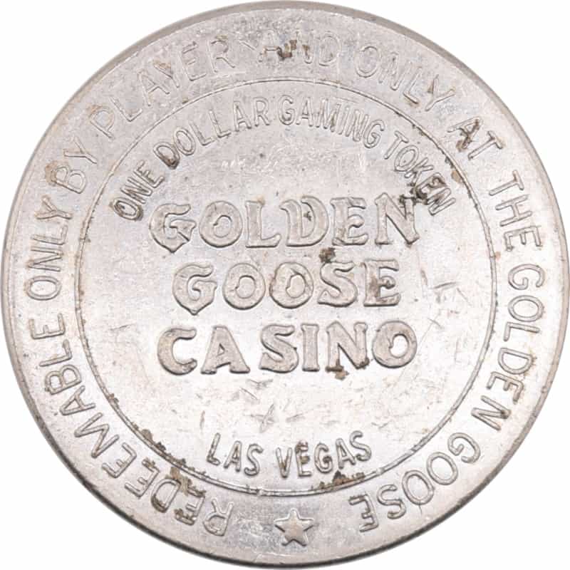 Golden Goose Casino Las Vegas Nv $1 Token 1979