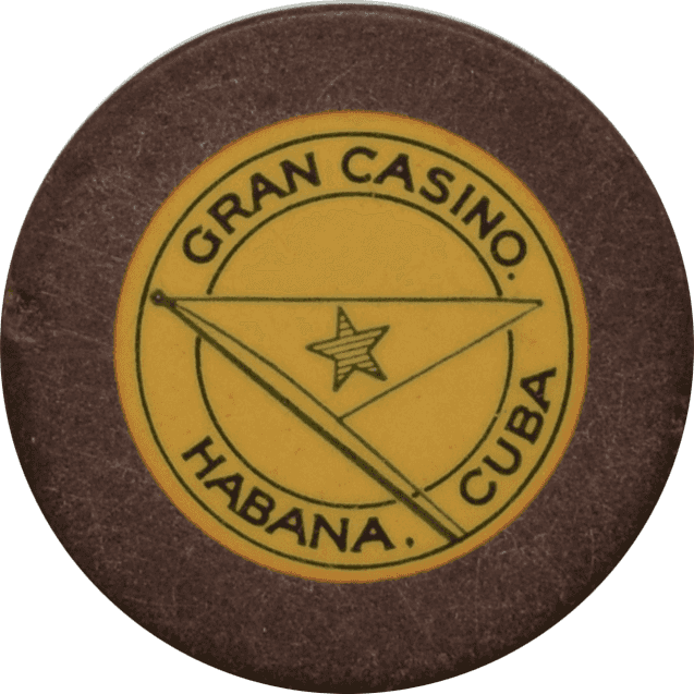Gran Casino (De La Playa De Marianao) Habana Cuba Brown Chip