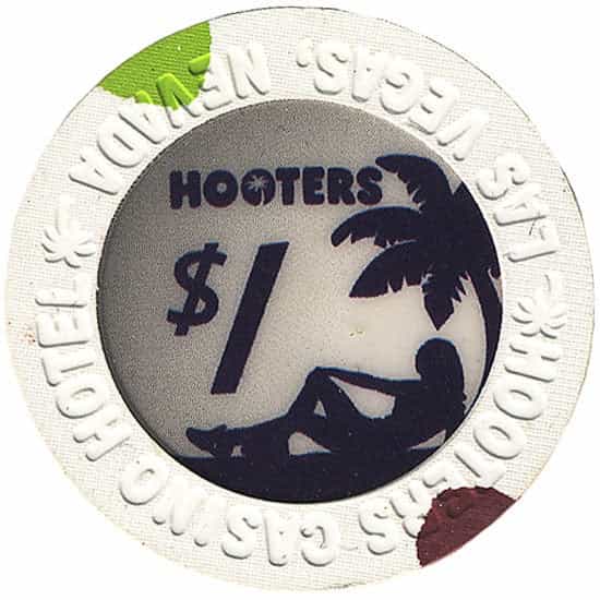 Hooters Casino Las Vegas Nevada $1 Chip 2007 #2