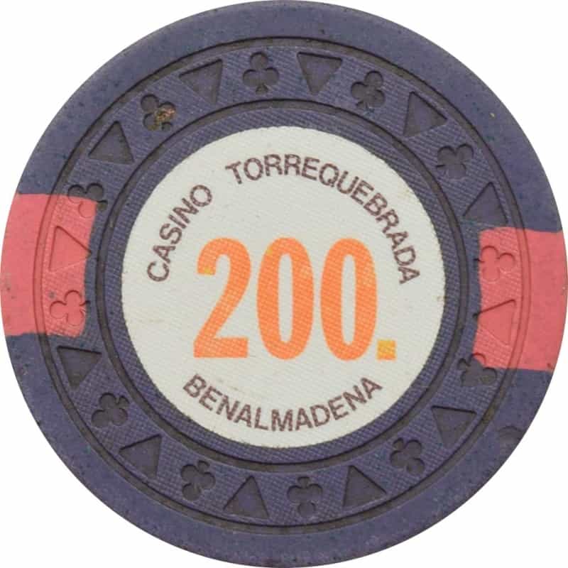Casino De Torrequebrada Benalmadena Spain $200 Chip