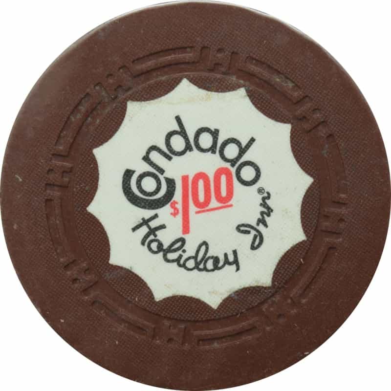 Condado Holiday Inn Casino San Juan Puerto Rico $1 Brown Hce Chip