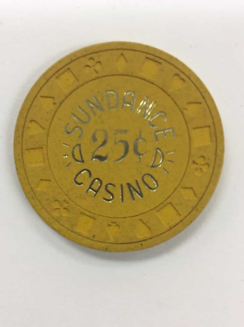 Sundance Casino Winnemucca Nevada 25 Cent Chip 1978