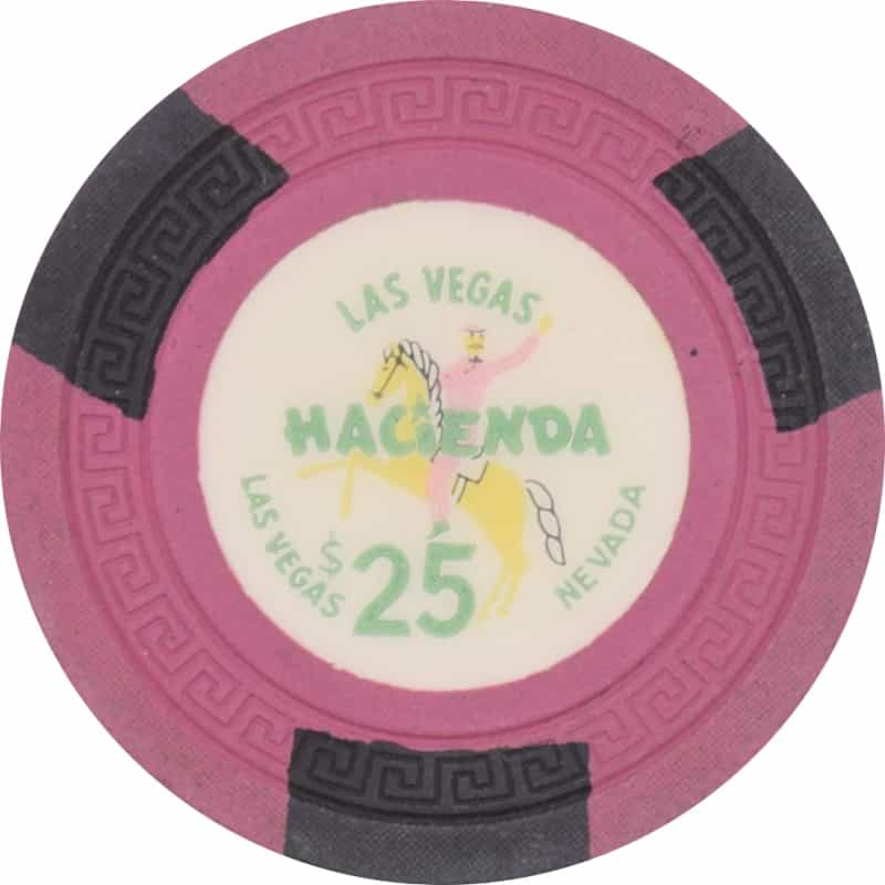 Hacienda Casino Las Vegas Nevada $25 Chip 1958
