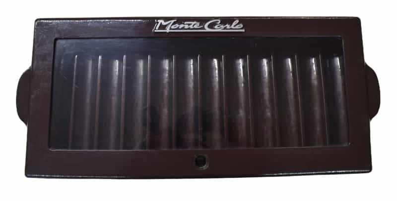 Monte Carlo Casino Las Vegas Used Paul-Son Metal Dealer Brown Tray