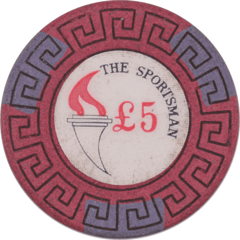 The Sportsman Casino London United Kingdom Uk £5 Chip