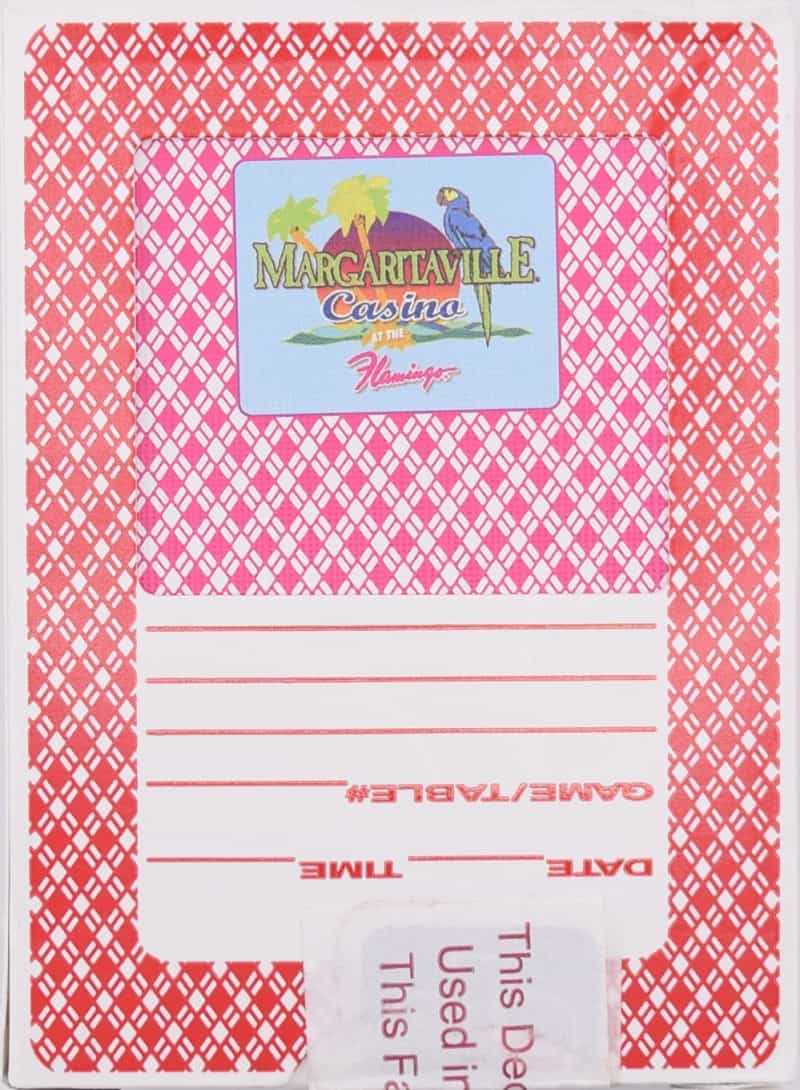 Margaritaville Casino Las Vegas Nevada Used Deck Of Cards