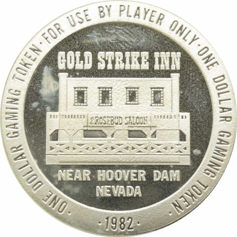 Gold Strike Inn Casino Boulder City Nv $1 Token 1982