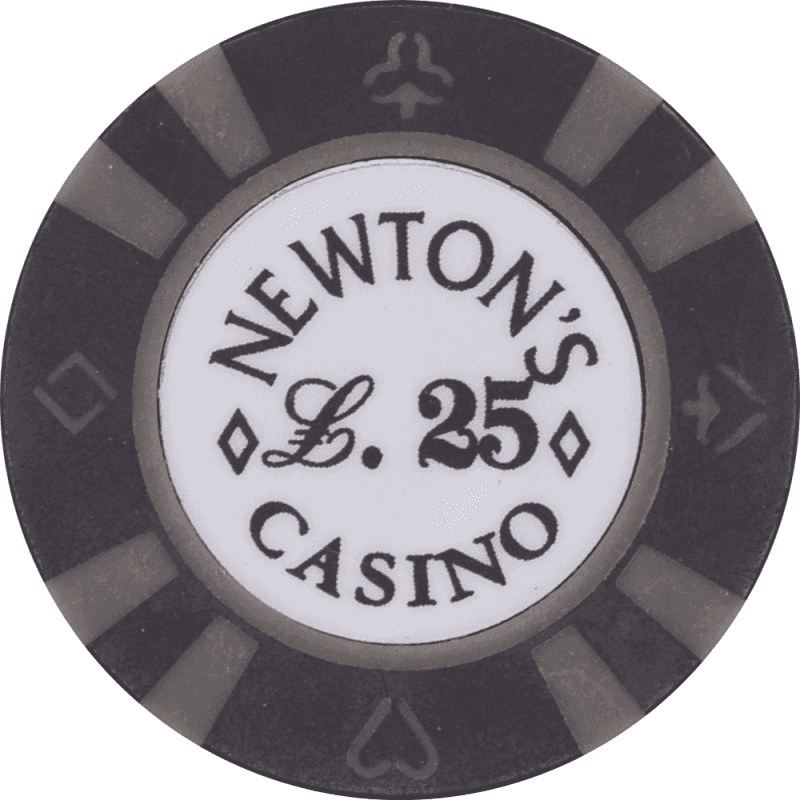 Newtons Casino Torquay United Kingdom Uk 25P Chip