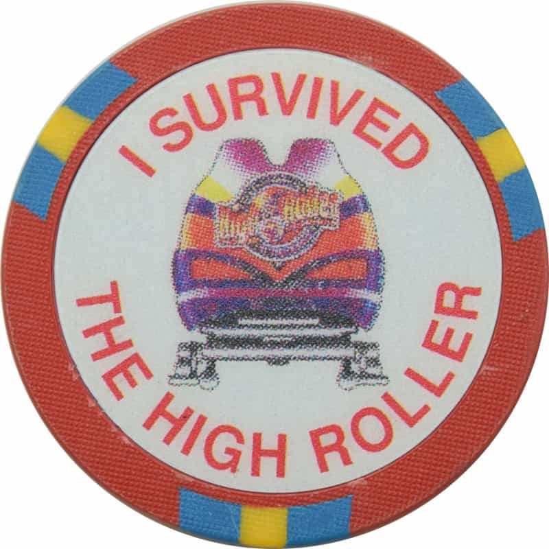 Stratosphere Casino Las Vegas Nevada I Survived The High Roller Chip