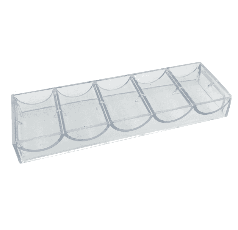 43Mm Acrylic Poker Chip Rack