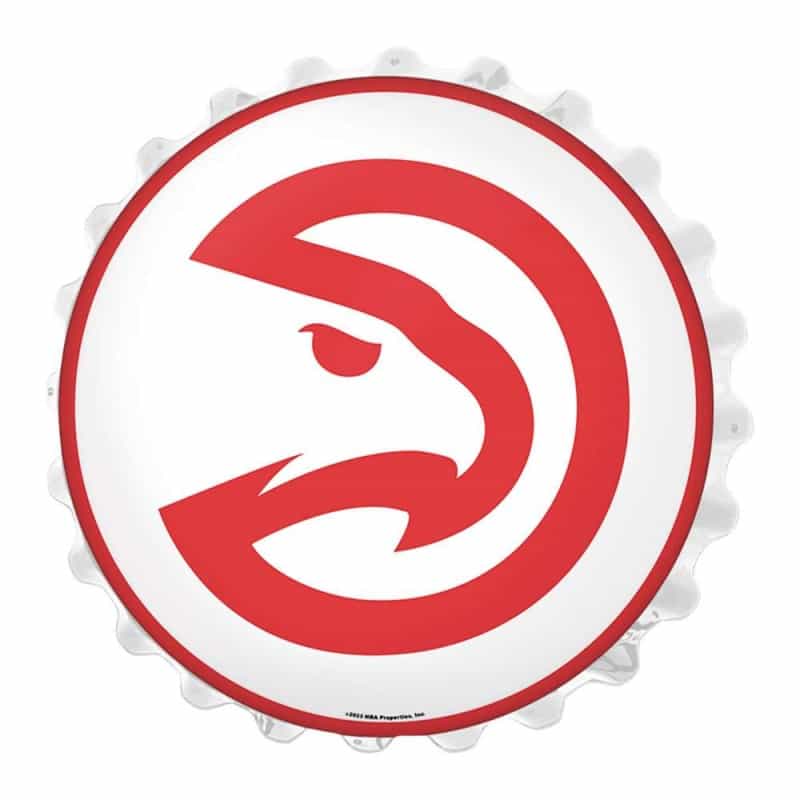Atlanta Hawks: Bottle Cap Wall Light