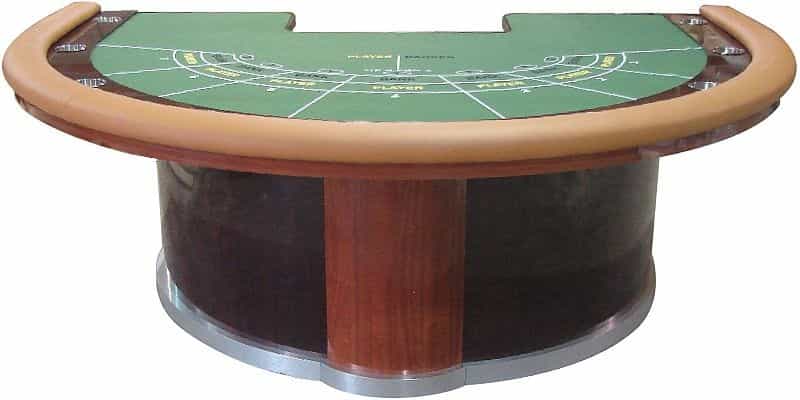 Deluxe Baccarat Table