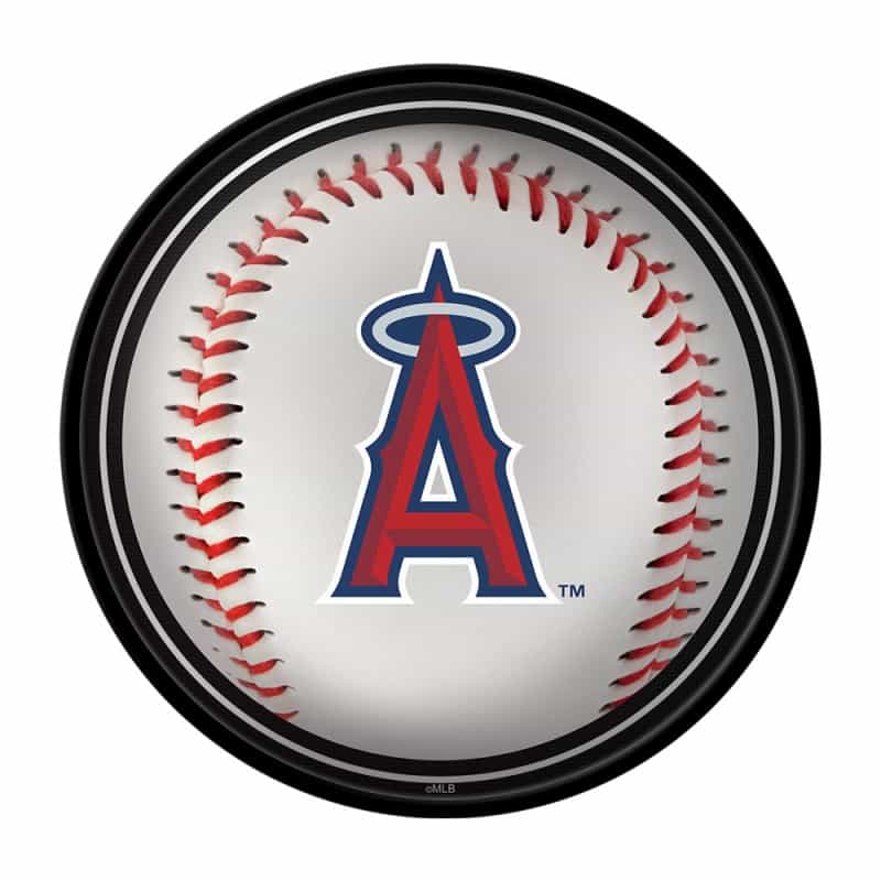 Los Angeles Angels: Baseball - Modern Disc Wall Sign