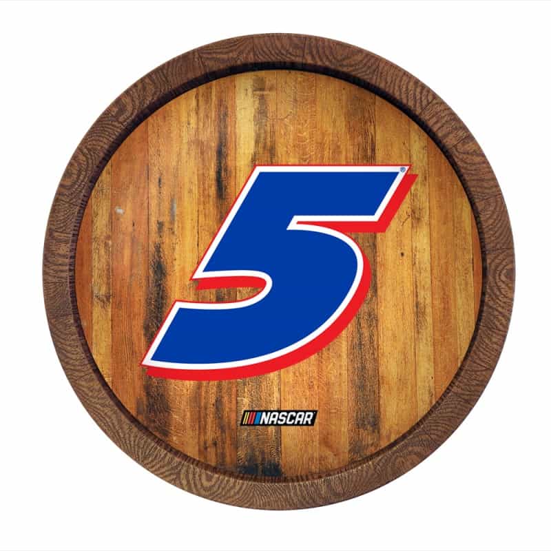 Kyle Larson: "Faux" Barrel Top Sign